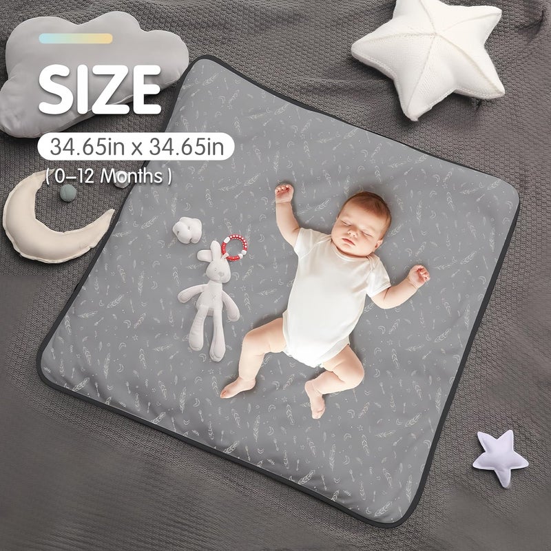 KIDDA Newborn 0-12 Months Baby Swaddle Blanket Multifunctio Boys Girls Cotton Thick Mat Wrap Stroller Sleeping Sacks Infant - Image 2